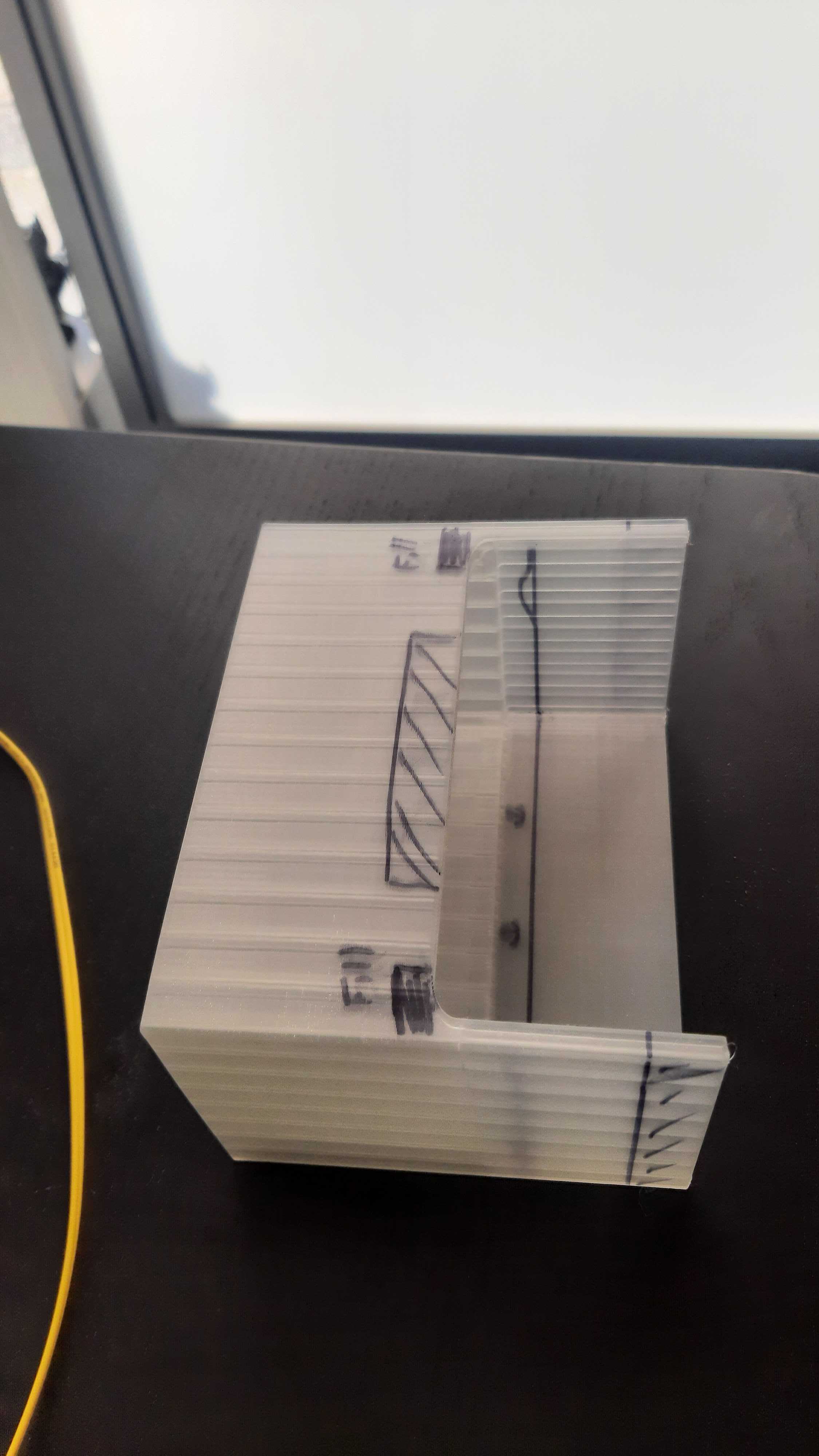 internal components of a blue pole