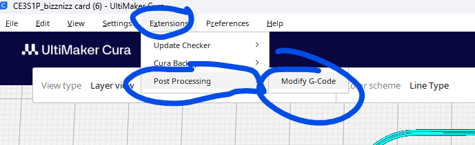 Close up of main Business card